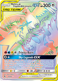 Moltres Zapdos Articuno GX  (Secret) 69/68