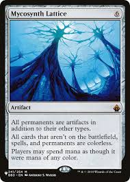 Mycosynth Lattice The List Reprints 241/254
