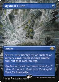 Mystical Tutor Borderless 421 DMR