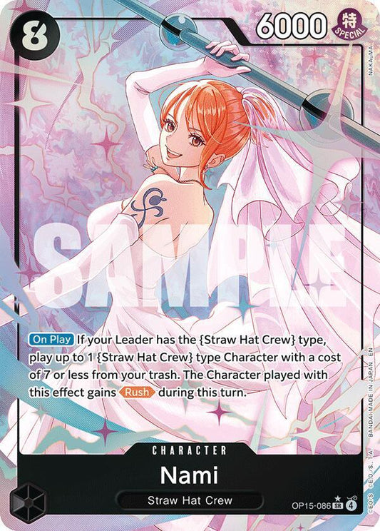 Nami (OP15-086) (Alternate Art) - Adventure on Kami's Island (OP15-EB04)