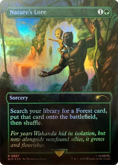 Nature's Lore (867) (Rainbow Foil) - Secret Lair Drop Series (SLD)