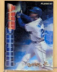 Ken Griffey Jr. Night and Day Lenticular Fleer 1996 #4