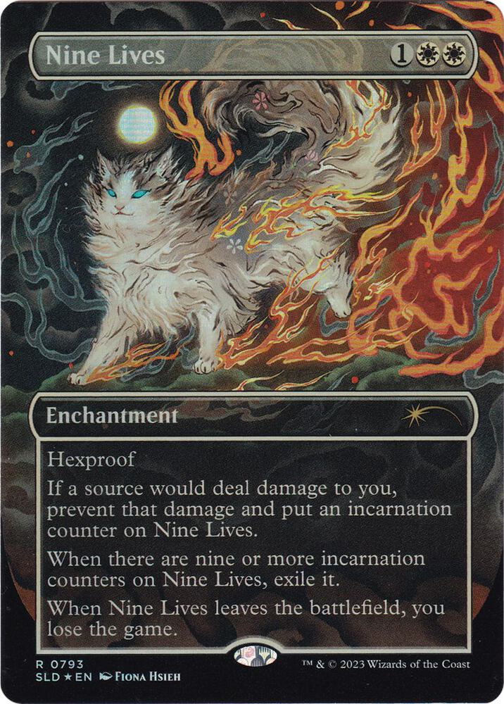 Nine Lives - Secret Lair Drop Series (Rainbow Foil)