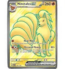 Ninetales EX 186/165 MEW 151 Ultra Rare (T)