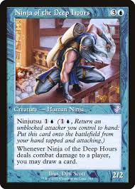 Ninja of the Deep Hours Foil Time Spiral #313