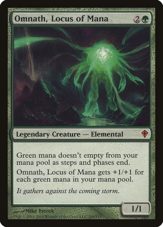Omnath, Locus of Mana - Worldwake (WWK) 109/145 Foil