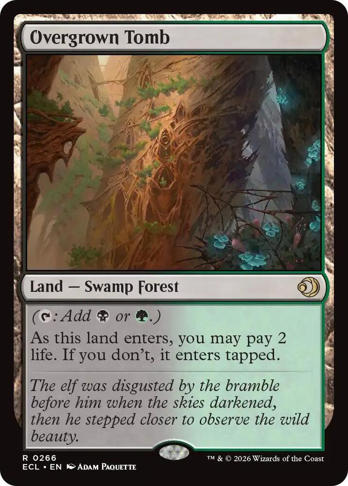 Overgrown Tomb - Lorwyn Eclipsed (ECL)