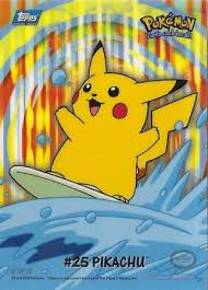 PIkachu Topps Card #25 8 of 10