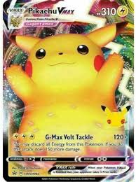 Pikachu VMax SWSH062 Promo Celebrations