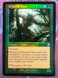 Primeval TItan Foil TIme Spiral #365