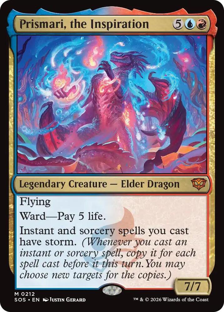 Prismari, the Inspiration - Secrets of Strixhaven (SOS) Foil