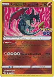 Radiant Charizard Pokemon Go 011/078