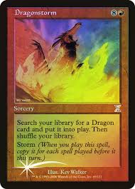 Dragonstorm Foil Time Spiral Timeshifted 60/121