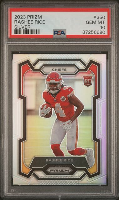 Rashee Rice 2023 RC Silver PSA 10