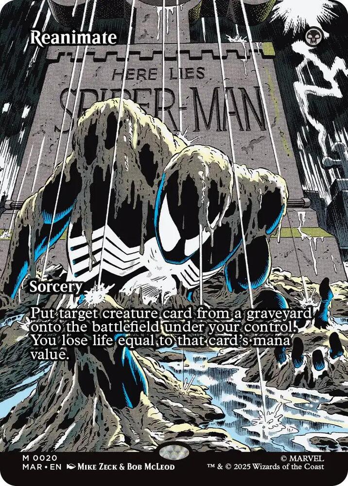 Reanimate (Borderless) - Marvel Universe Eternal-Legal (MAR) 0020