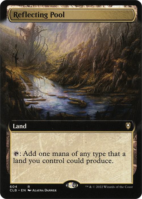 Reflecting Pool Extended Art Foil 604 CLB Foil
