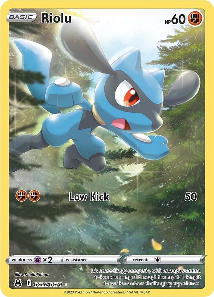 Riolu - SWSH: Crown Zenith: Galarian Gallery (CRZ:GG) GG26/GG70