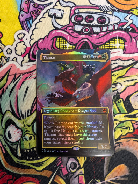 Tiamat 298 (Borderless) Foil (T)