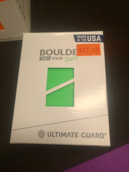 Boulder Solid Box Neon Green