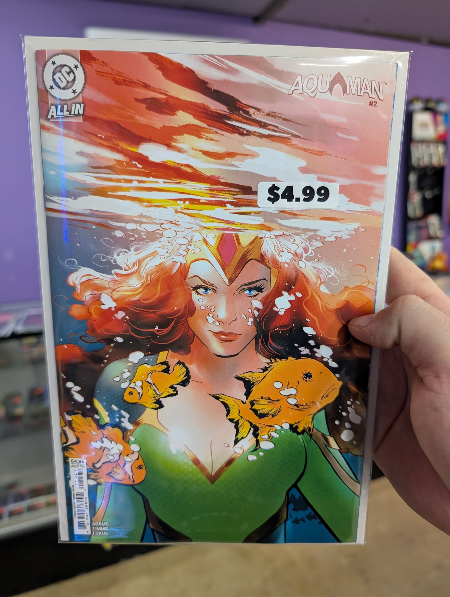 Aquaman #2 Marcio Takara Variant 2/15/25