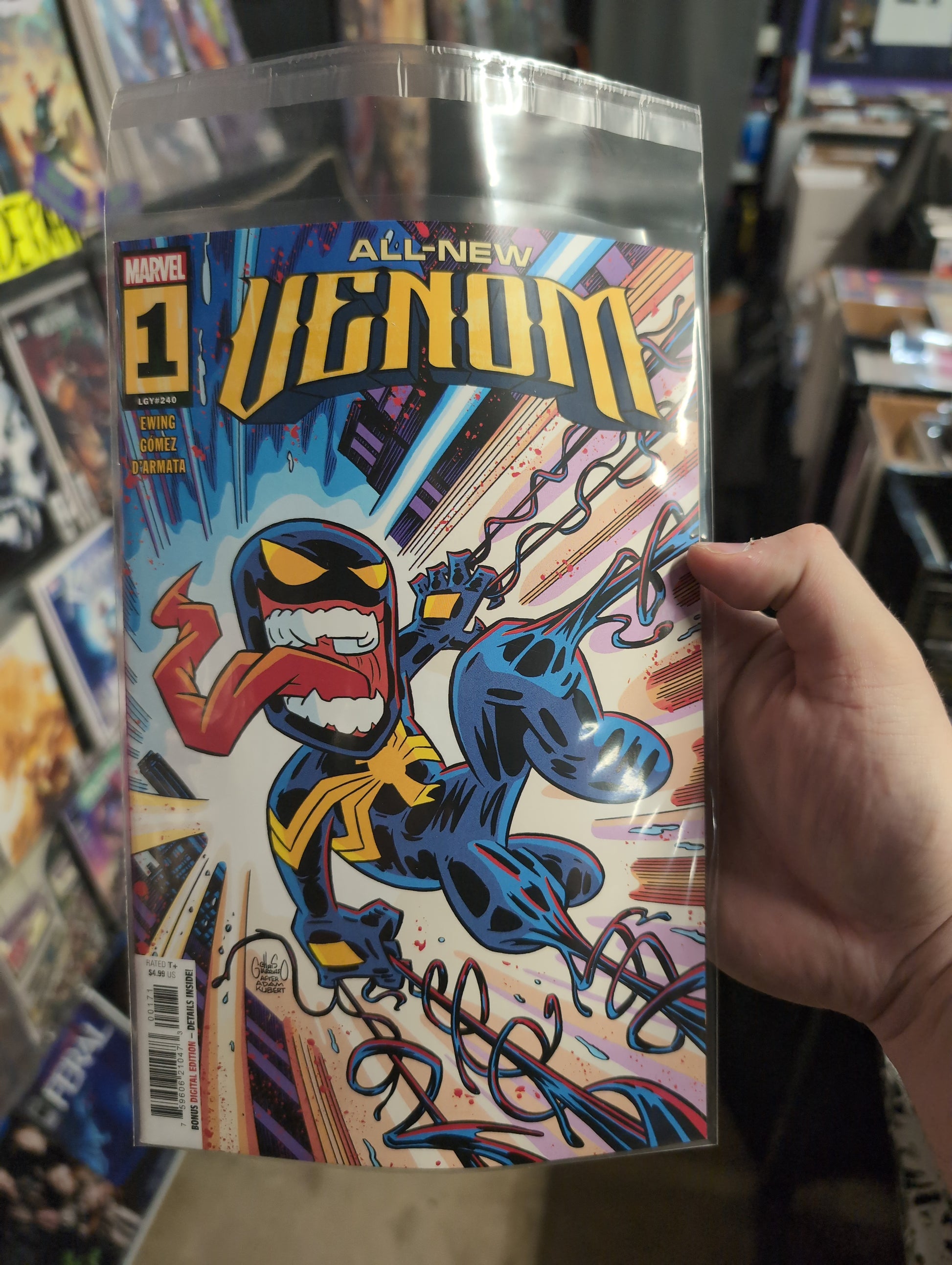 ALL NEW VENOM #1 CHRIS GIARRUSSO VAR - CardWizards