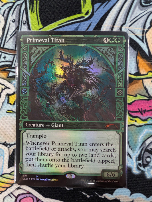 Primeval Titan 221 (Secret Laire Foil)