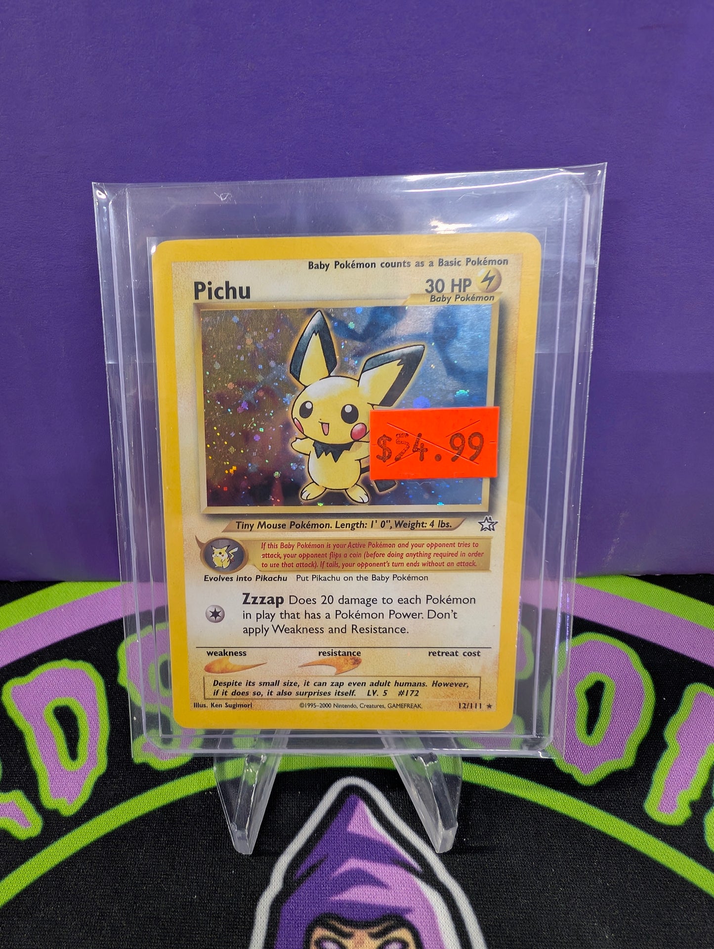 Pichu Neo Genesis Holo 12/111 LP