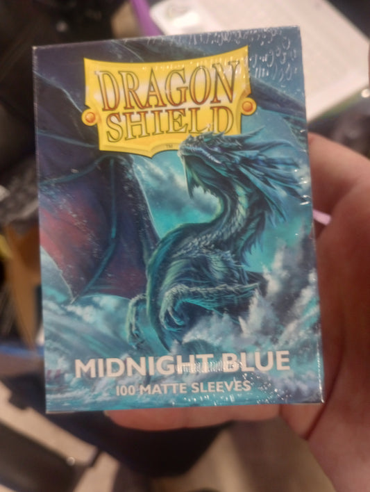 Midnight Blue Dragon Shield Sleeves