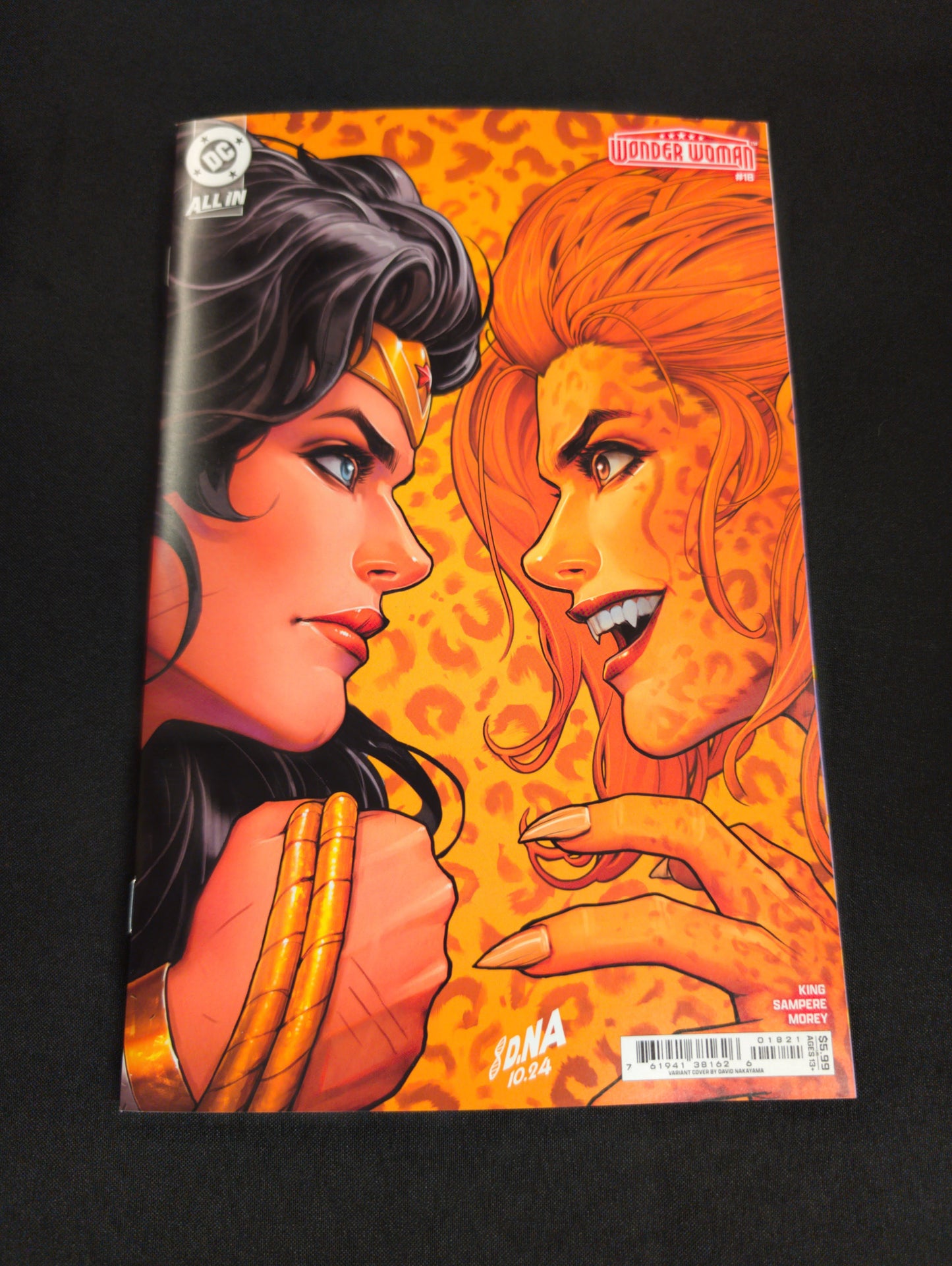 Wonder Woman #18 Nakayama Variant Cover