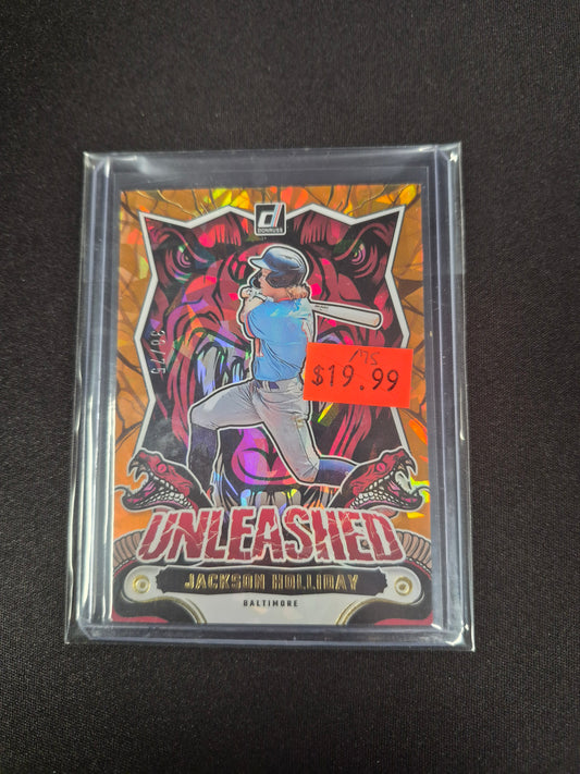 Jackson Holliday Donruss Unleashed /75 2024