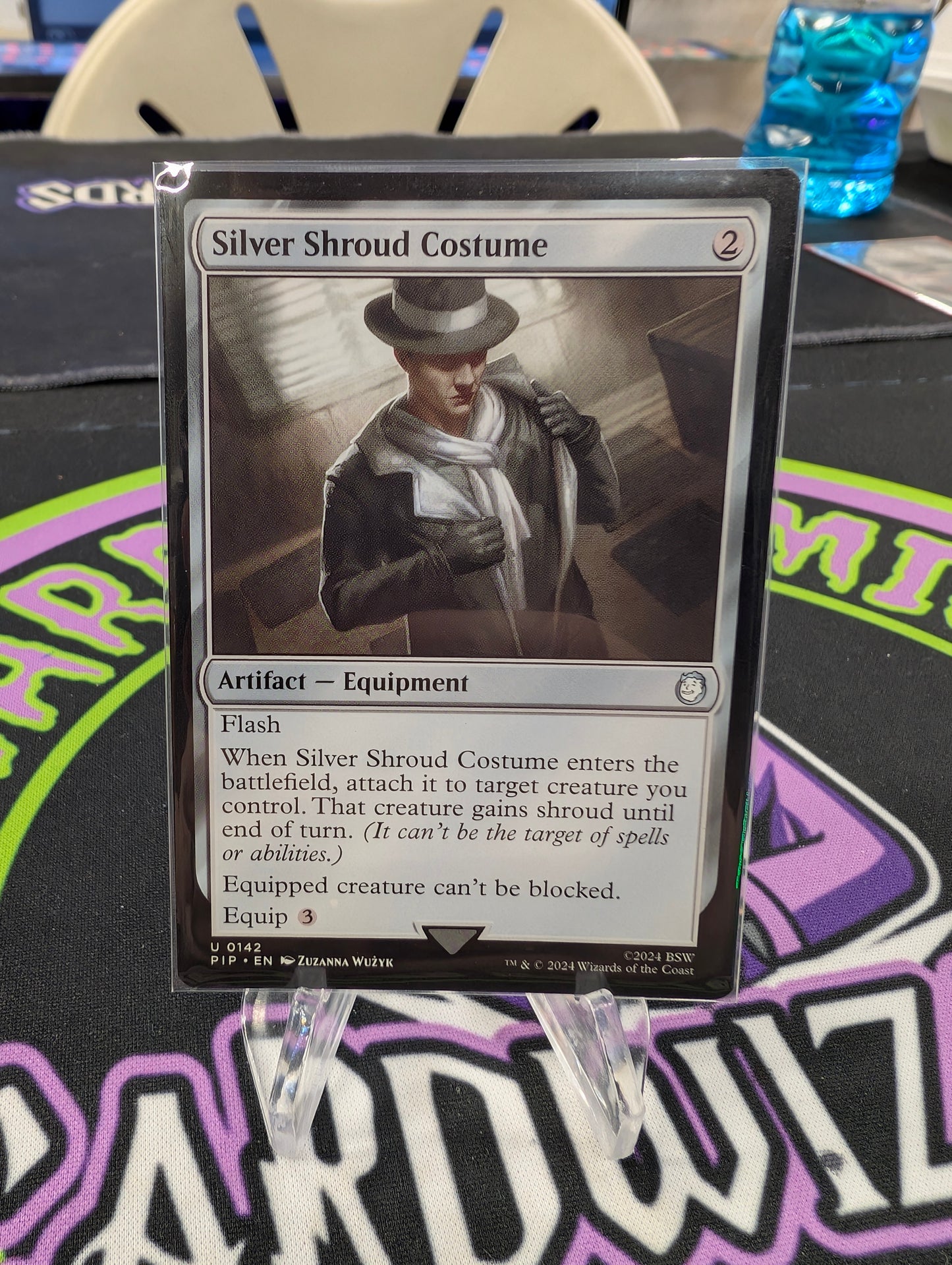 Silver Shroud Costume
