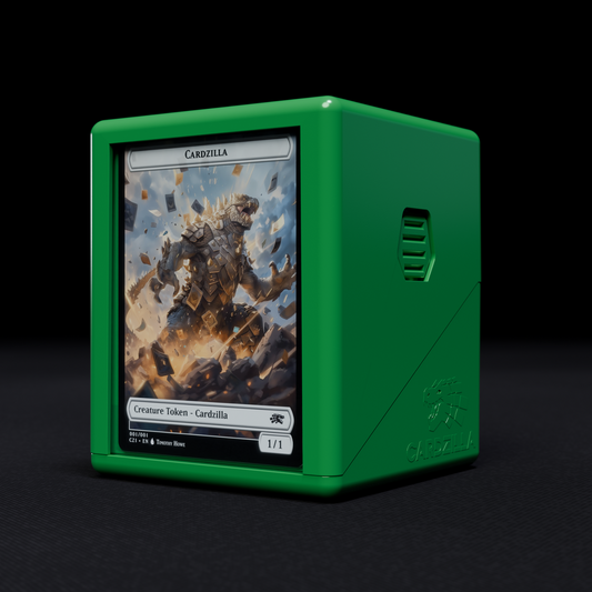 CardZilla The Showcase 100+ Deck Box Case (Green) *Pre-Order*