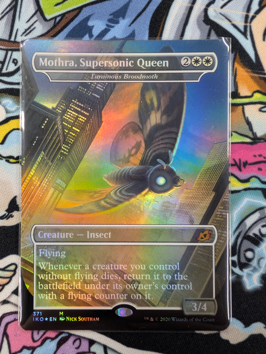 Mothra, Supersonic Queen (Extended Art) Foil 371