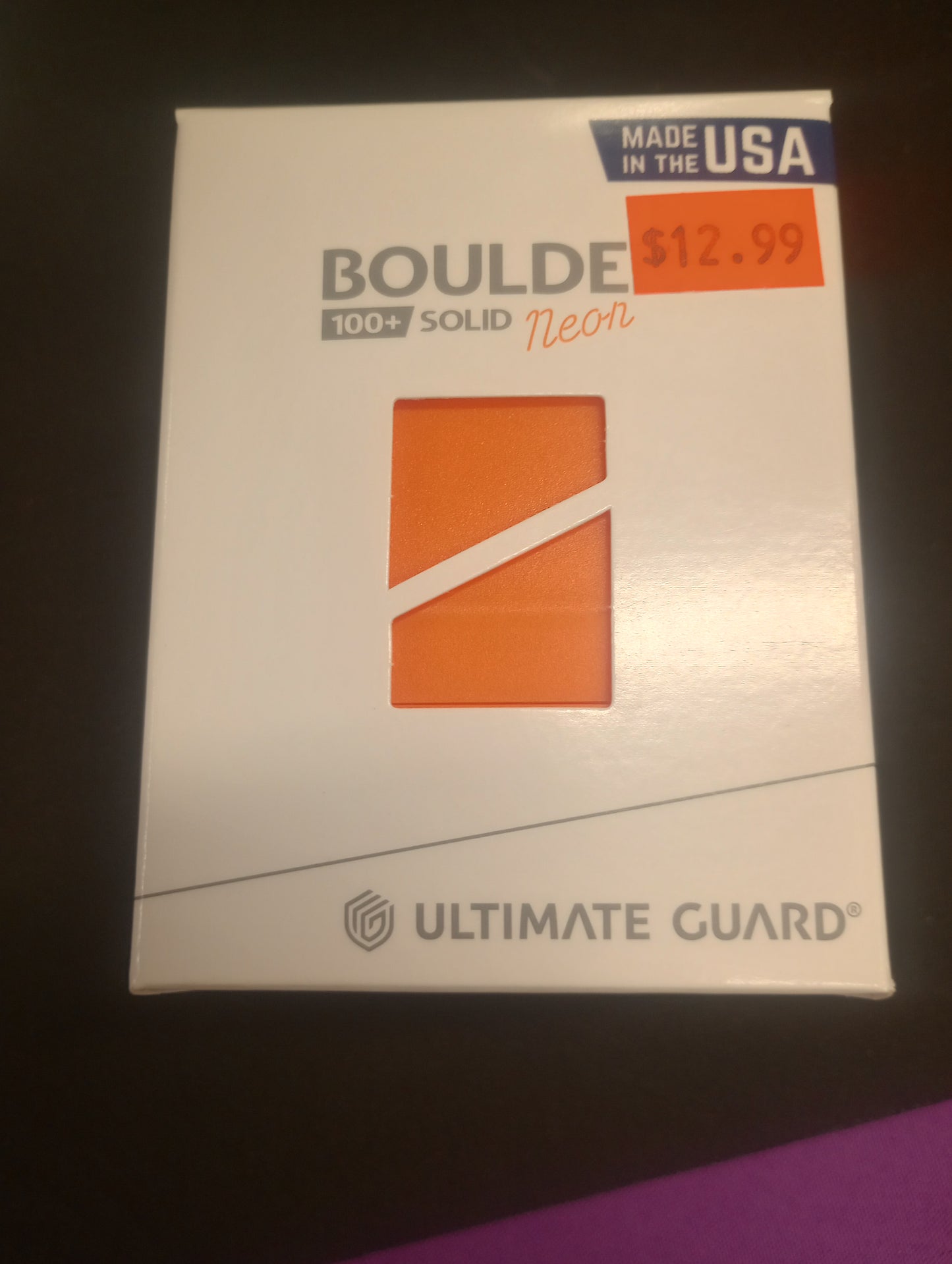 Boulder Solid Deck Box Neon Orange