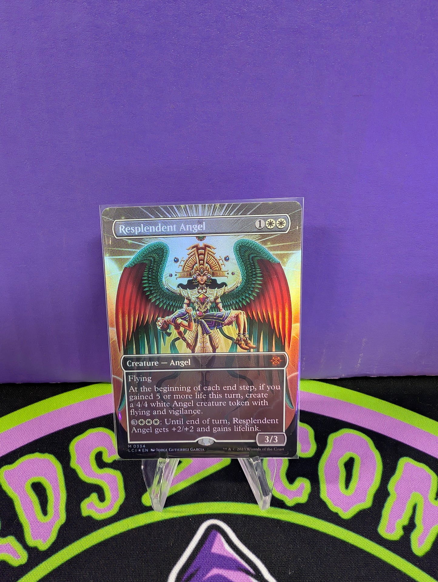 Resplendent Angel (Borderless) Holo