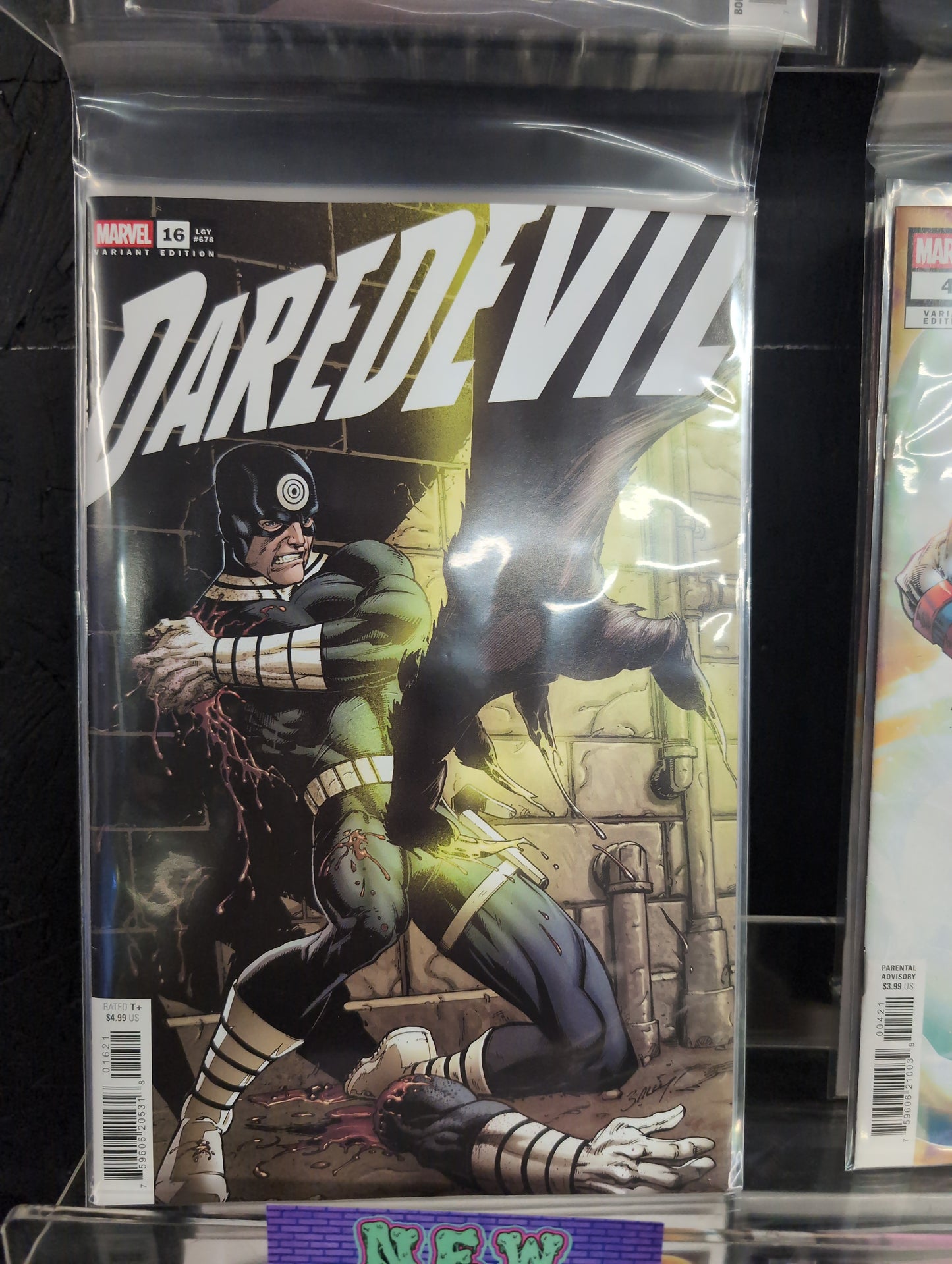 DAREDEVIL #16 MARK BAGLEY SPOILER VAR