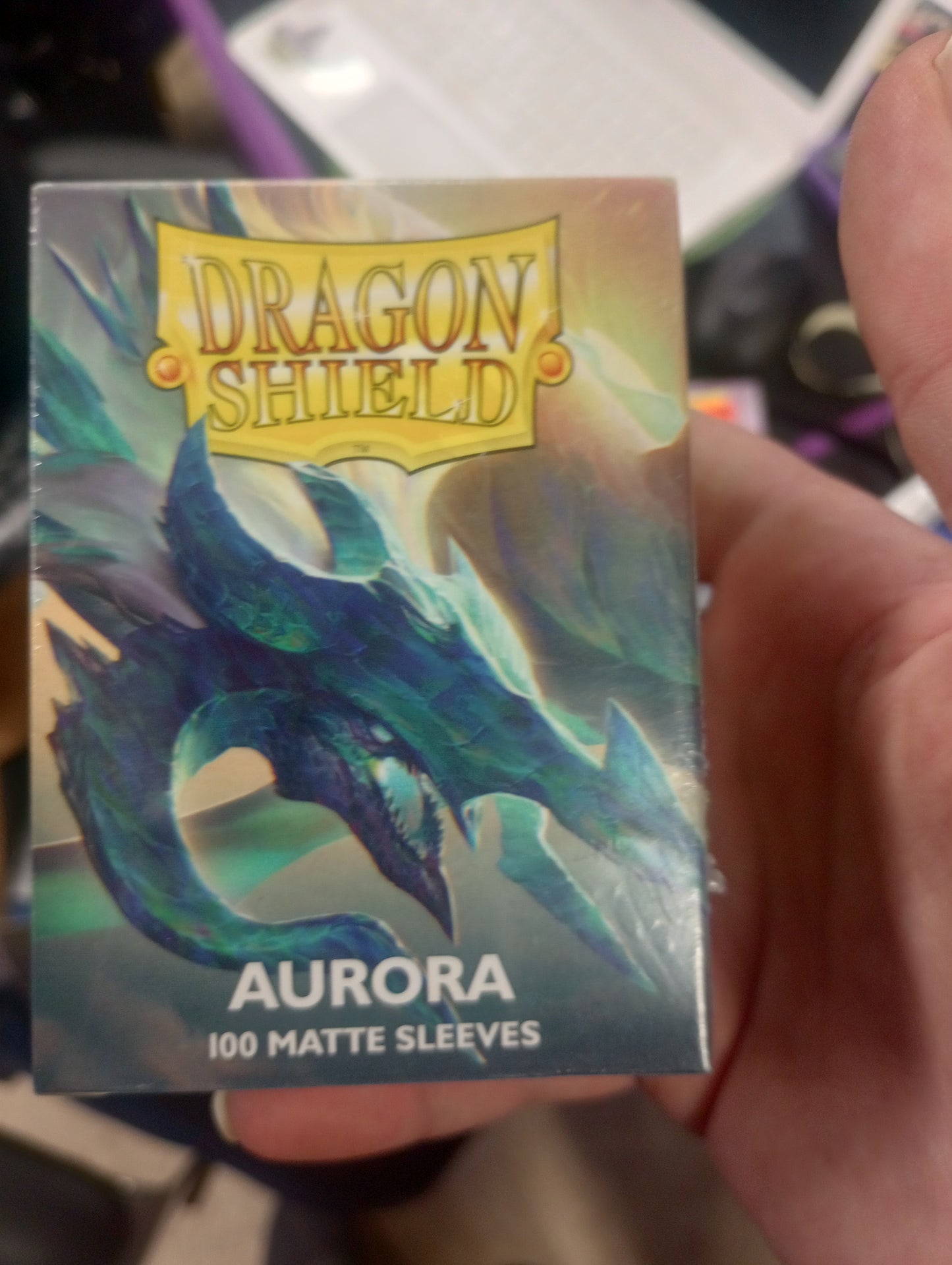 Aurora Dragon Shield Sleeves