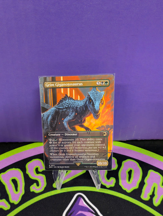 Grim Giganotosaurus (Borderless)