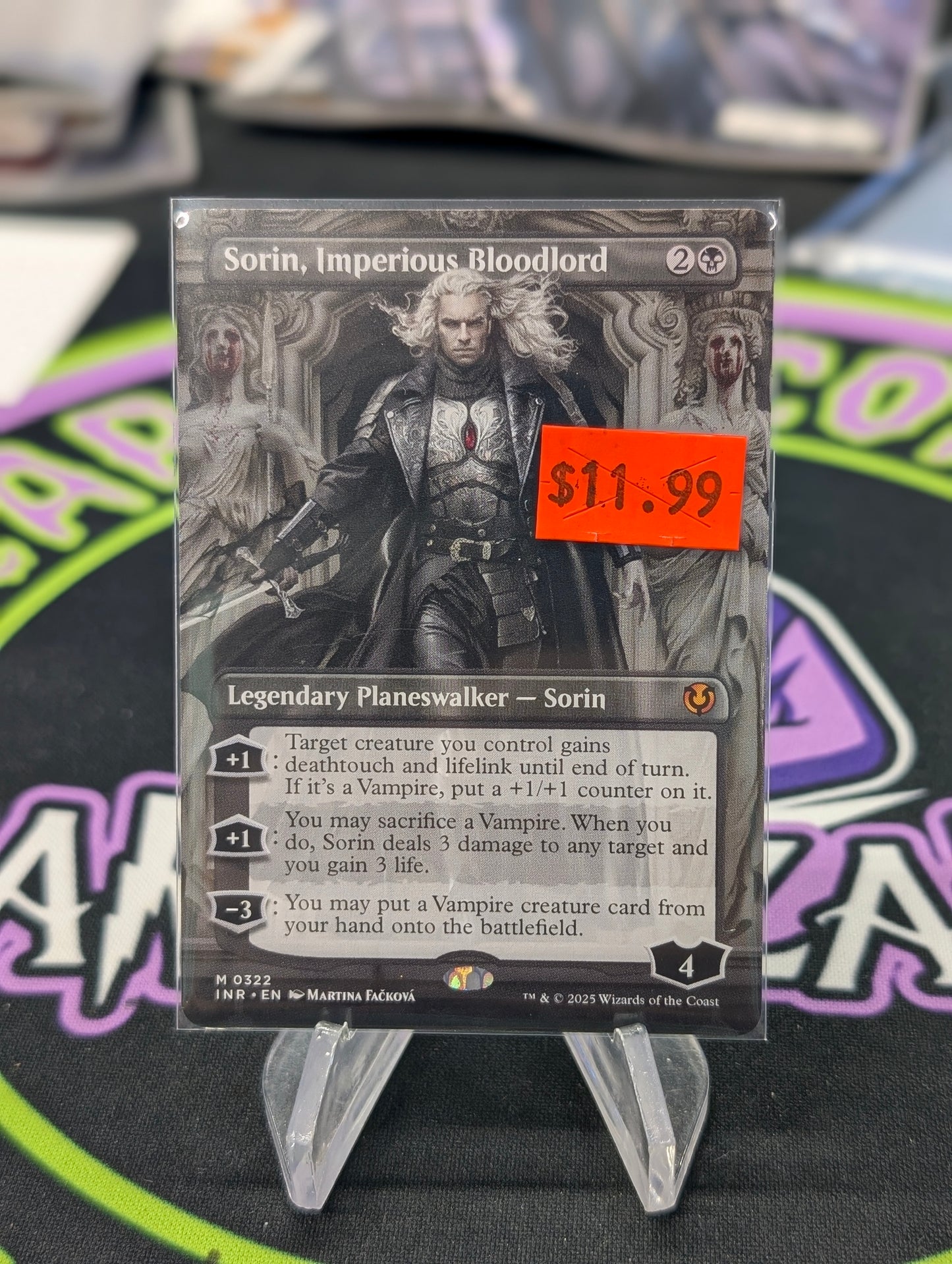 Sorin, Imperious Bloodlord M0322 (Borderless)