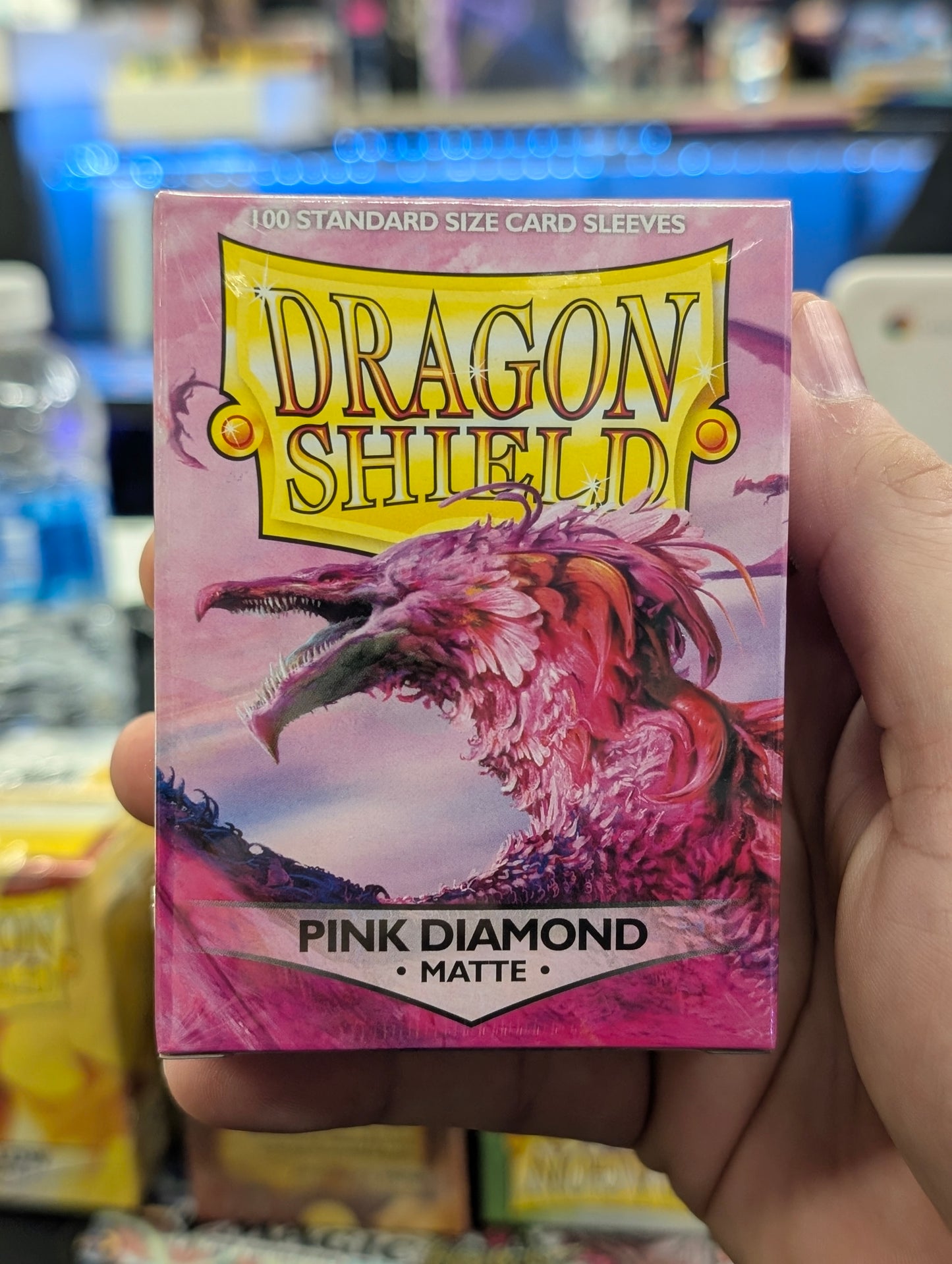 Dragon Shield Sleeves: Standard Matte - Pink Diamond 100CT