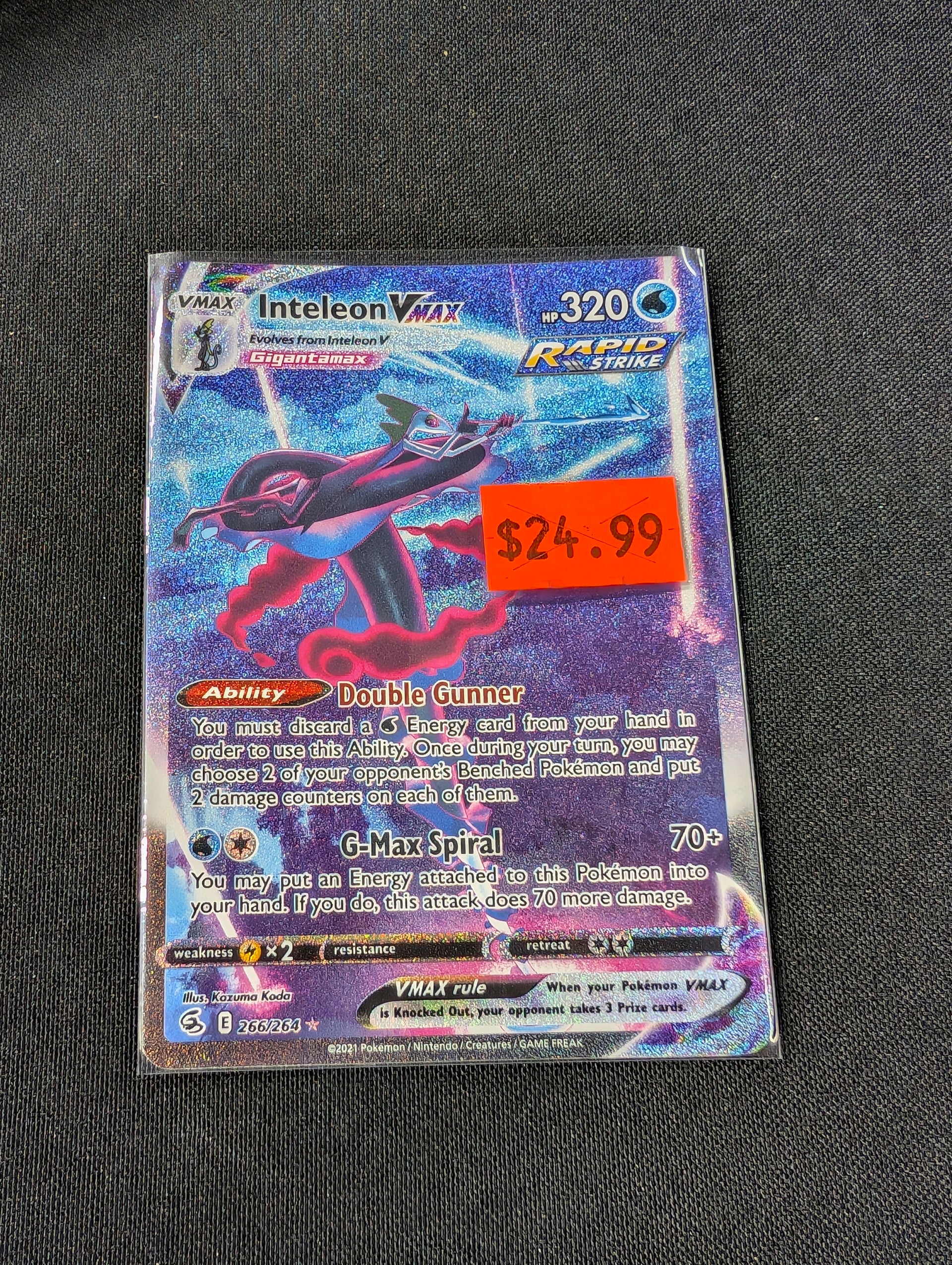 Inteleon VMAX Alt Art 266/264 – CardWizards