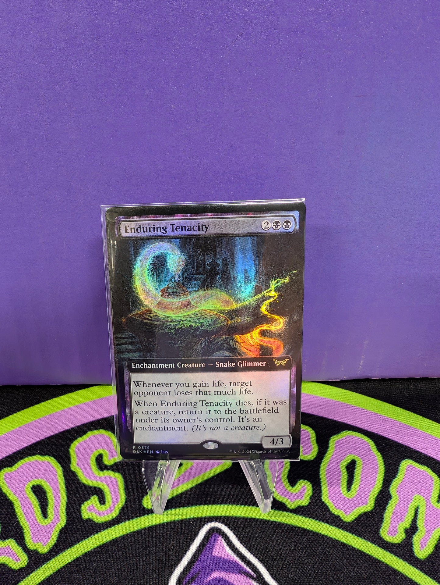 Enduring Curiosity (Extended Art) Holo