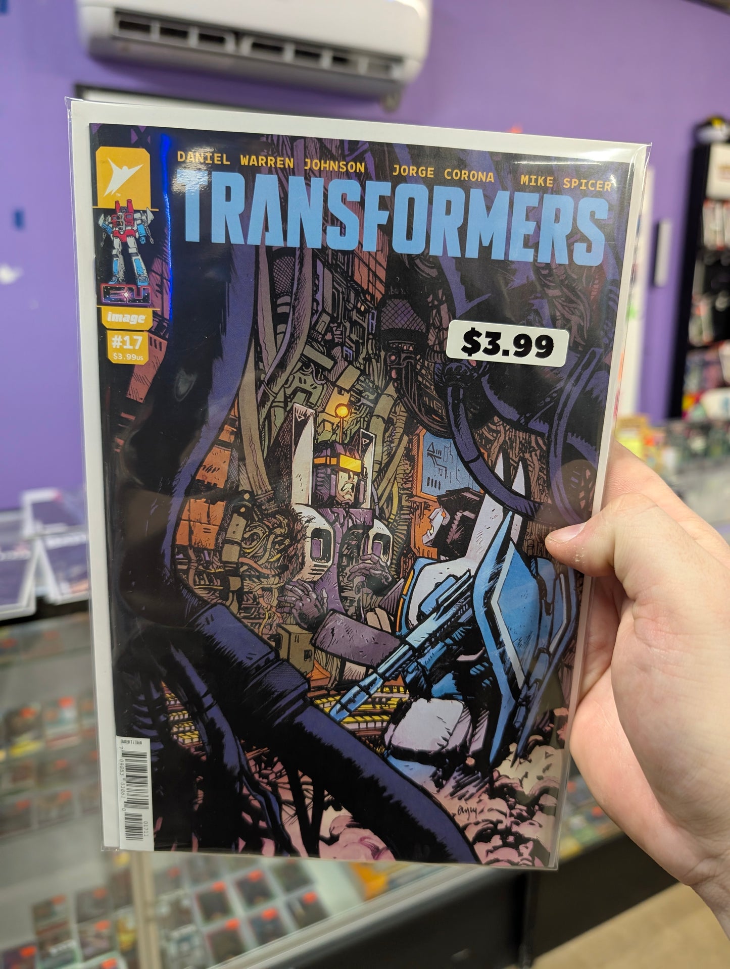 Transformers #17 Main Cover 2/15/25