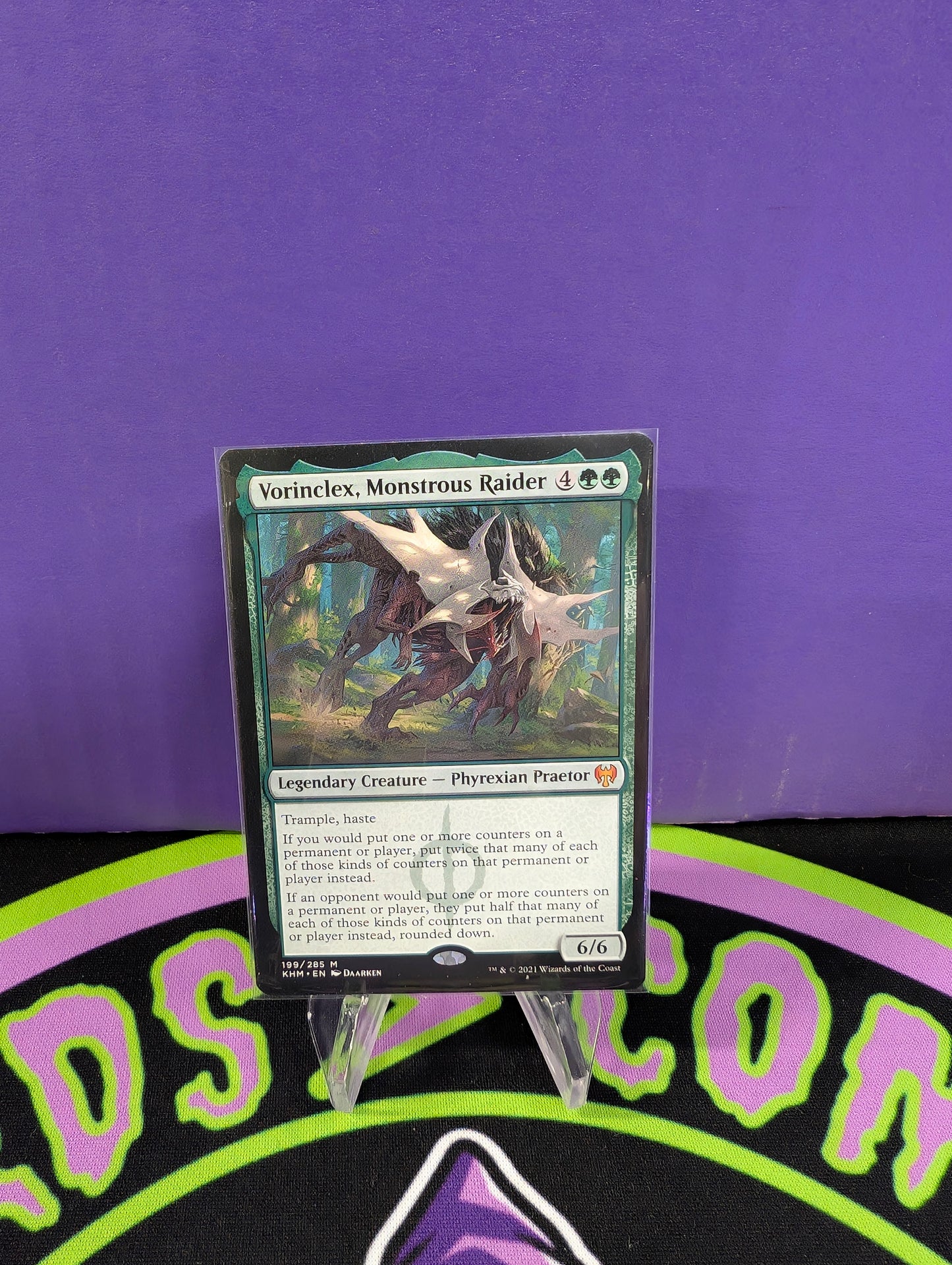Vorinclex, Monstrous Raider 199/285 Foil