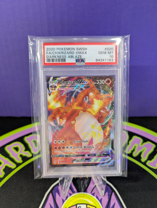 Charizard VMAX Darkness Ablaze PSA 10