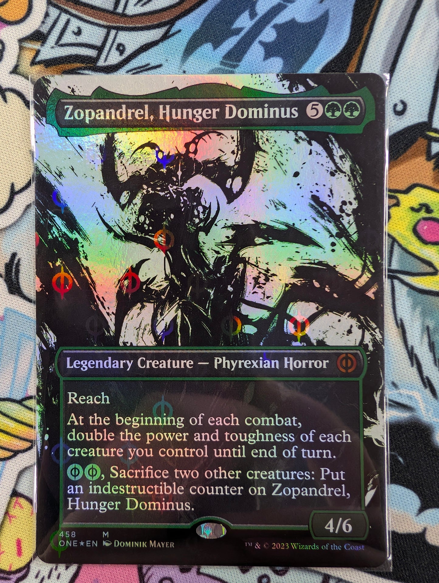 Zopandrel, Hunger Dominus Phyrexian Foil #450