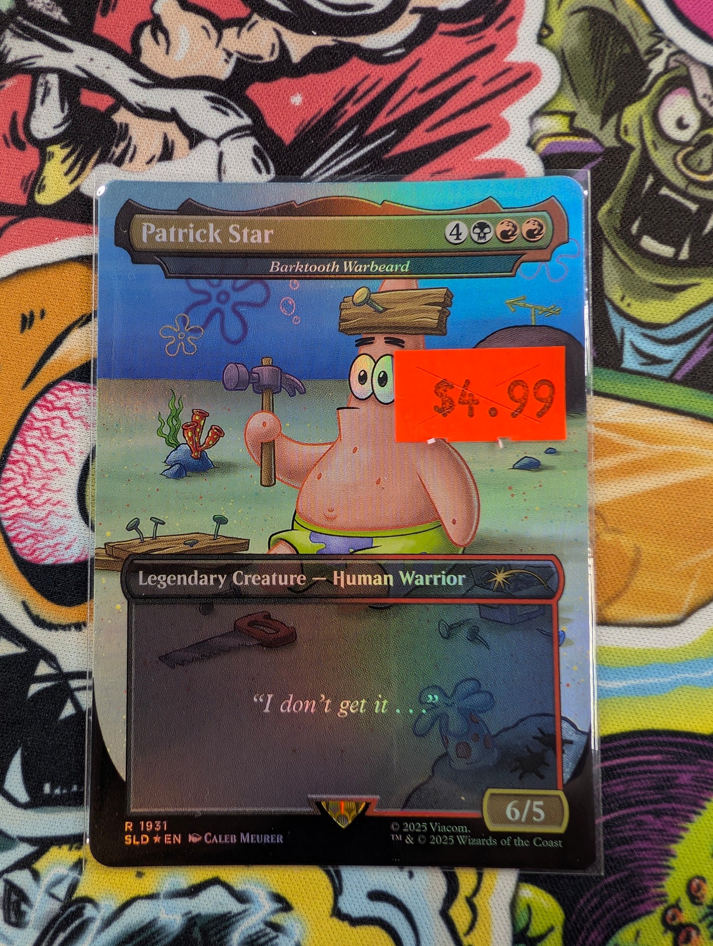 Patrick Star Secret Laire Foil R1931