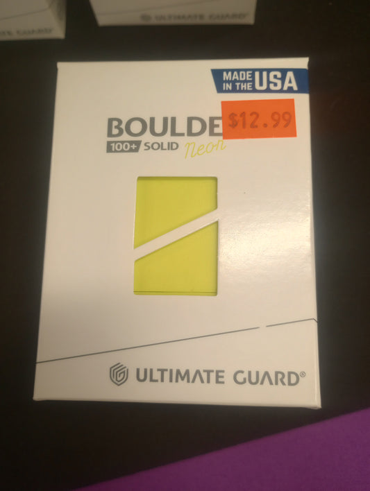 Boulder Solid Deck Box Neon Yellow