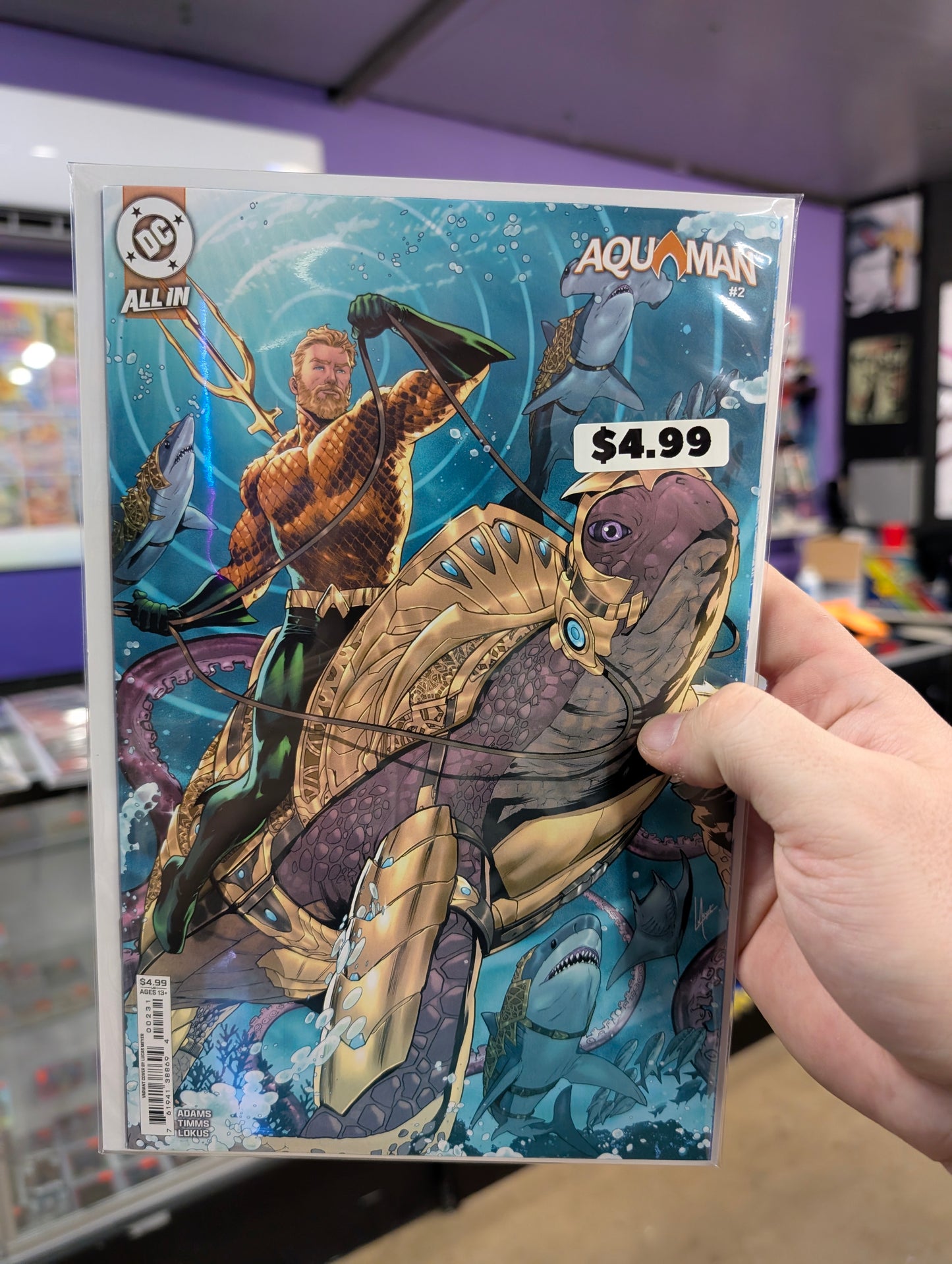 Aquaman #2 Lucas Meyer Variant Cover 2/15/25 Release