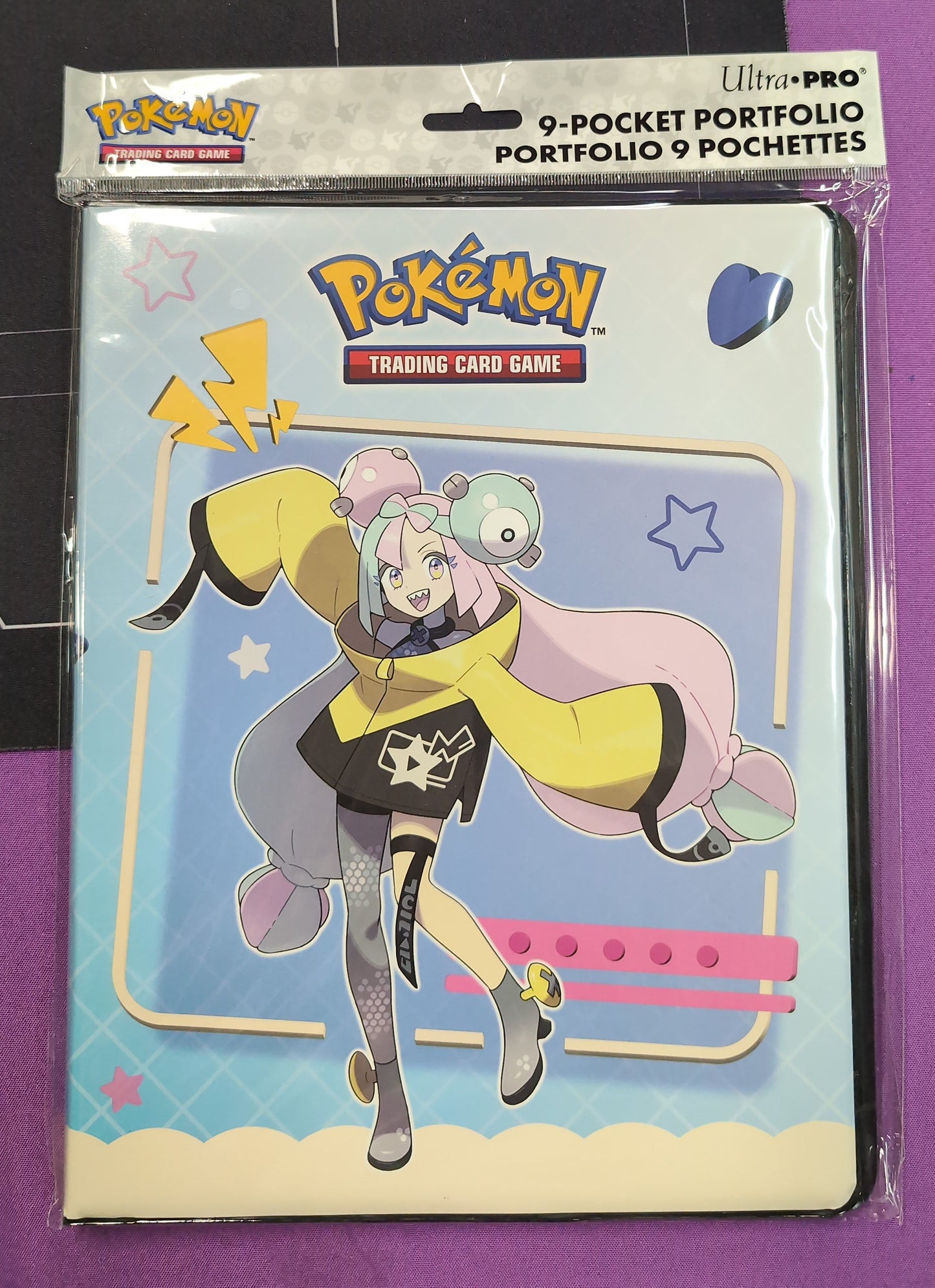 Pokemon Iono & Bellibolt 9 Pocket Portfolio